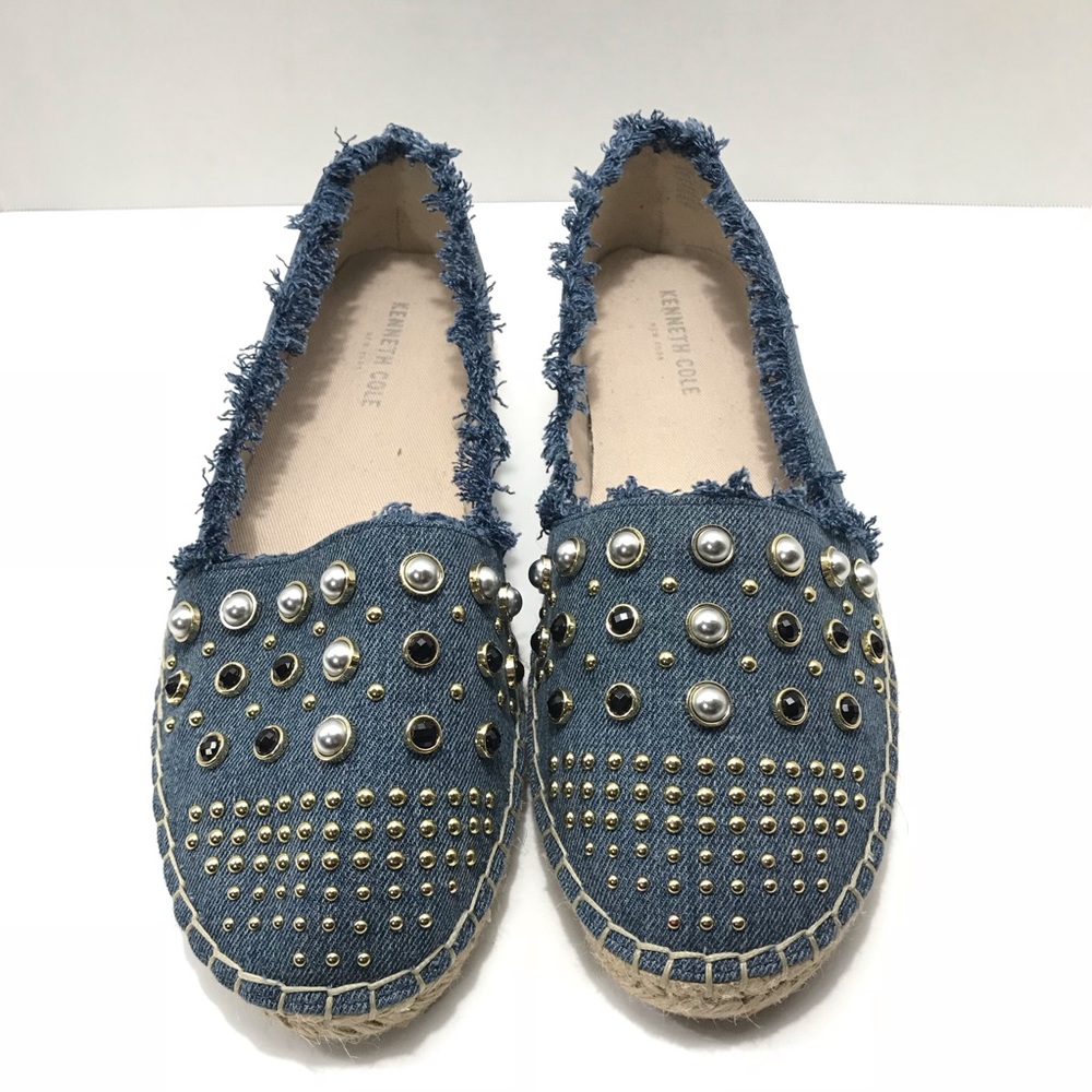 Kenneth Cole Brigid Stud Ballet Flat Espadrille